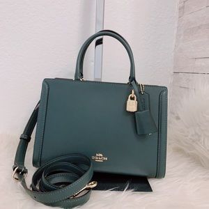 coach small zoe carryall